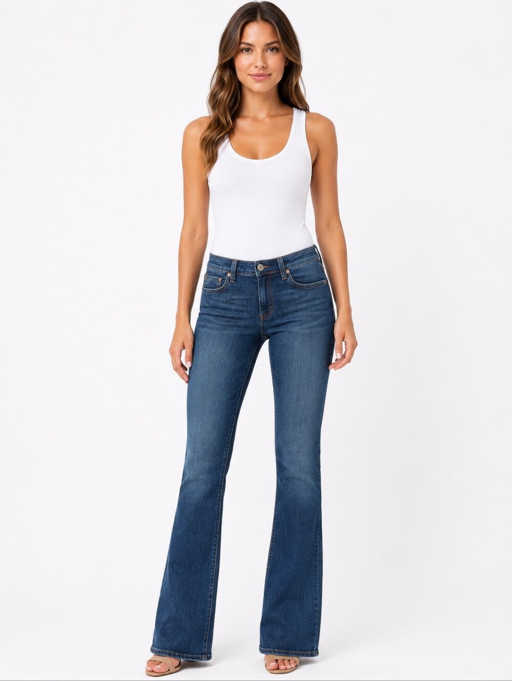 KUT from the Kloth Nicole Bootcut Jeans Women's Size 4 Medium Wash Stretch